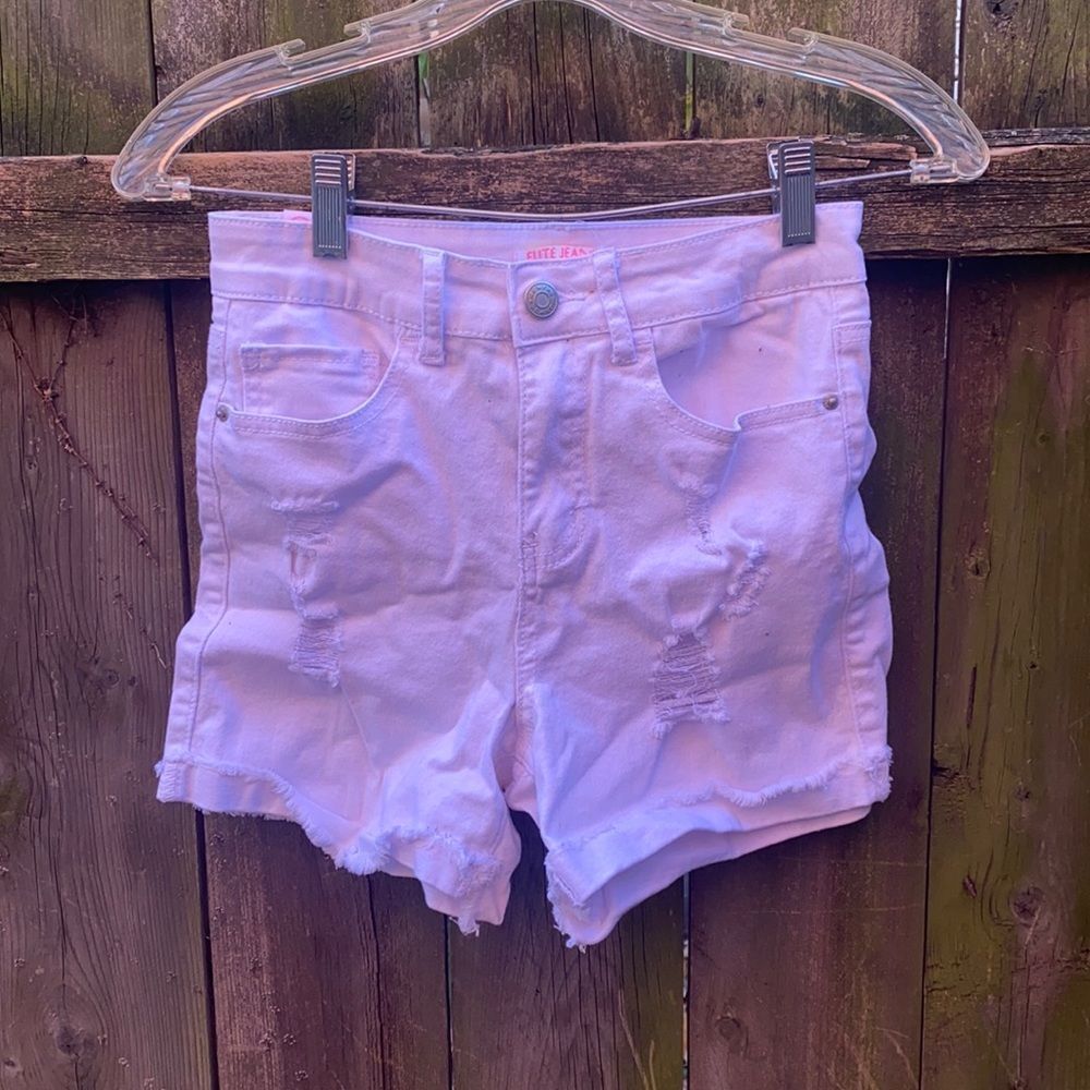 Elite Jeans distressed shirts sz. 5